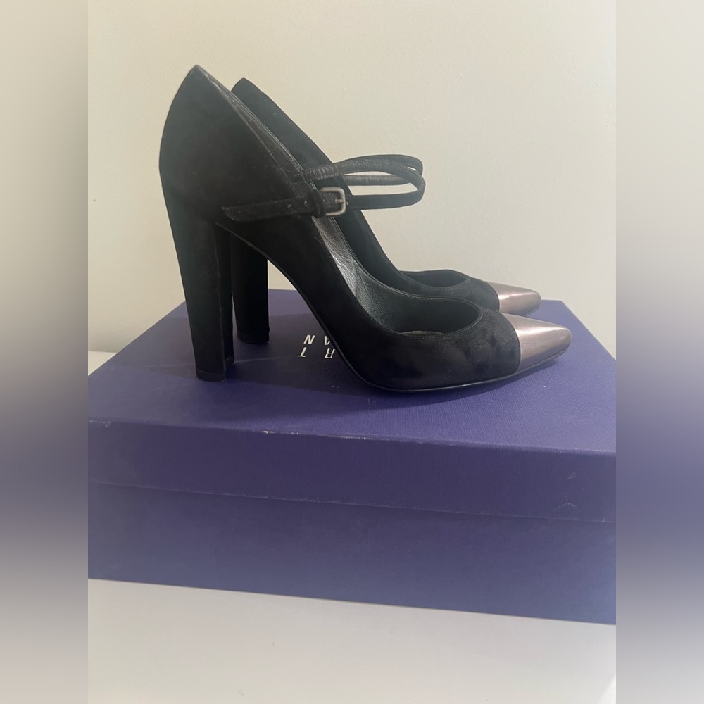 Stuart Weitzman Capsize Black Suede - Picture 12 of 15